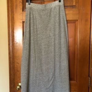 Soma M elastic waist ankle length skirt- Gray